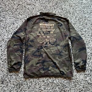 When We Were Young Festival 2017 Camo Snap Button Lightweight Tour Jacket XL